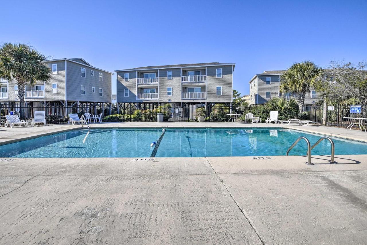 Sunny Condo - Private Ocean Isle Beach Access! Exterior photo