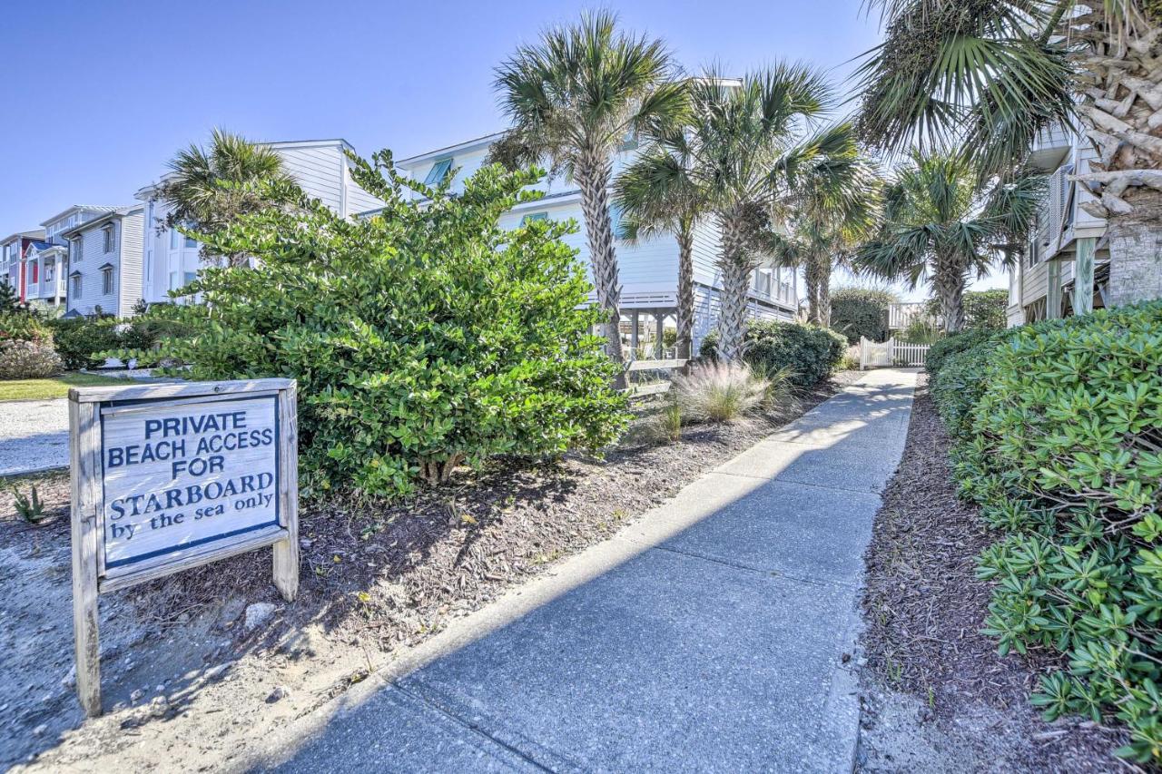 Sunny Condo - Private Ocean Isle Beach Access! Exterior photo